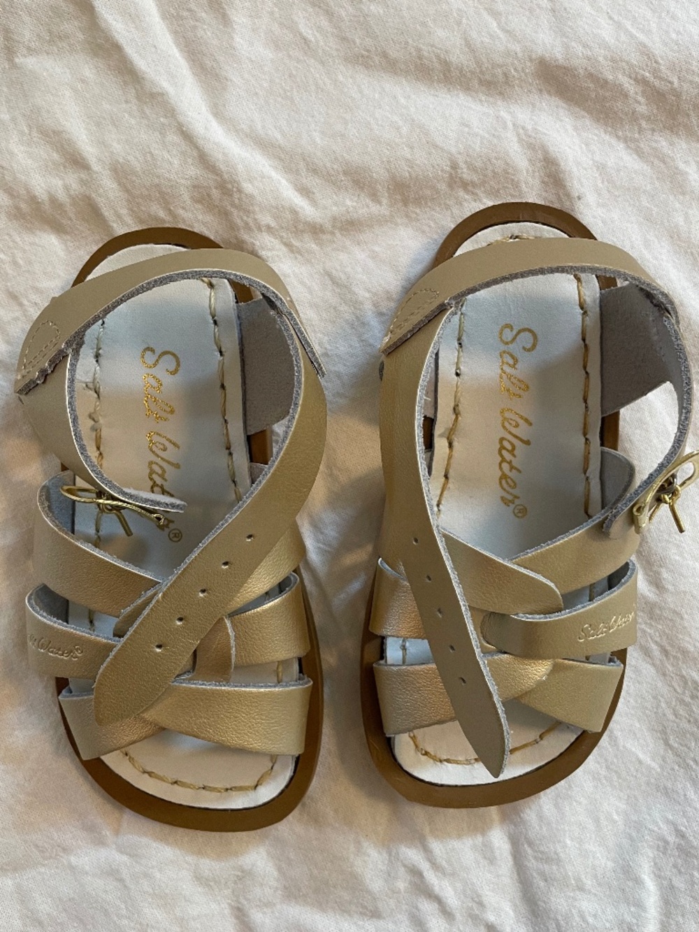 Gold Salt Water Sandals Toddler